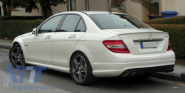 Задна Броня подходяща за Mercedes C-Class W204 (2007-2011) C63 Дизайн-image-25725