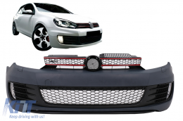 Предна Броня подходяща за VW Golf VI 6 Хечбек Купе (2008-2013) TFSI Look-image-6071003