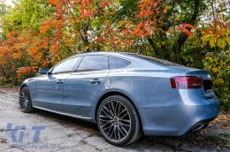 Задна Броня подходяща за AUDI A5 S5 8T (2007-2013) 8T Facelift (2013-up) Sportback RS5 Дизайн-image-6074141