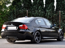 Задна Броня , подходяща за BMW E90 3 Series (2004-2011) Средна ауспух M3 Дизайн без PDC-image-6018126