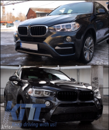 Пълен комплект за каросерия, подходящ за BMW X6 F16 (2015-2020) X6M Дизайн M-Package-image-6009387