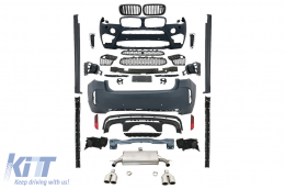 Пълен комплект за каросерия, подходящ за BMW X6 F16 (2015-2020) X6M Дизайн M-Package-image-6089451