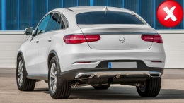 Комплект за тяло, подходящ за Mercedes GLE Купе C292 Спортна линия (2015-2019) с Черен накрайници на ауспуха-image-6016800