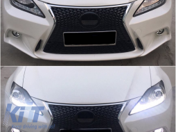 Предна Броня подходяща за LEXUS IS XE20 (2005-2013) IS F Спорт Facelift XE30 (2014-up) Дизайн-image-6022455