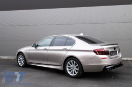 Въздушен дифузьор с двоен изход подходящ за BMW 5 Series F10 F11 (2011-2017) M Design-image-6069871