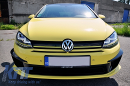 Пълен комплект за каросерия, подходящ за VW Golf 7 VII 5G1 (2012-2017) R400 Дизайн с Пълна изпускателна система Catback-image-6067906