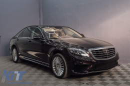 Комплект за каросерия, подходящ за Mercedes S-Class W222 (2013-06.2017) S63 Дизайн със Прагове-image-6104030