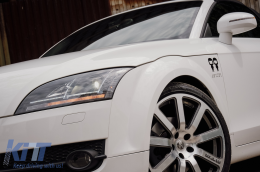 Предна Решетка без значки, подходяща за Audi TT 8J (2006-2014) RS Дизайн-image-6100358