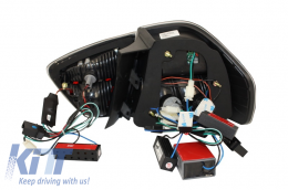 ЛЕД БАР Задни светлини подходящи за BMW 3 Series E90 (2005-2008) дим-image-6019249