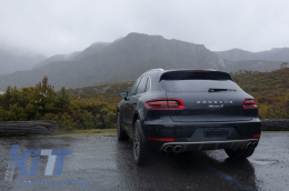 Метални кори Предпазители за Броня Off Road подходящи за Porsche Macan S (2014-2016)-image-6026583