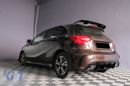 Задна Броня подходяща за Mercedes A-Class W176 (2012-2018) A45 Дизайн-image-6032426