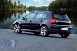 Предна Броня със Прагове, подходящи за VW Golf Mk5 V 5 (2003-2007) TFSI Дизайн-image-6032545