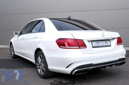 Накрайници за ауспух за Mercedes S-Class W222 E-Class W212 Facelift CLS W218 SL-Class R231 E63 S65 Дизайн Черен Exclusive Editon-image-6073134