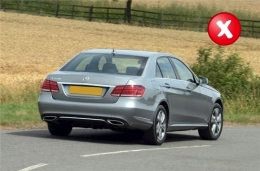 Задна дифузьор подходящ за MERCEDES E-Class W212 S212 AMG Спортна линия Facelift (2013-2016) E63 Дизайн Черен-image-6034586