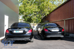 Спойлер за багажник подходящ за MERCEDES C-Class W205 (2014-2020) Блестящо черно-image-6073559