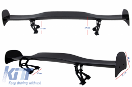 Универсален Регулируема Спойлер за багажник Wing TFSI Дизайн Real Carbon-image-6042830