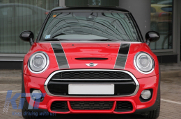 Комплект за тяло, подходящ за MINI ONE III F56 3D (2014-Up) JCW Дизайн-image-6047385