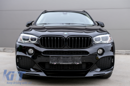 Калъфи за огледала подходящи за BMW X3 F25 X4 F26 X5 F15 X6 F16 (2013-2019) Piano Black M Design-image-6072592