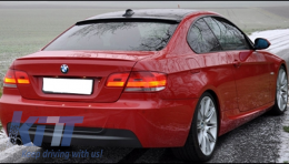 Пълен комплект за каросерия, подходящ за BMW 3 Series E92 E93 (2006-2009) Non-LCI Купе Кабрио M Design Единичен изход за двоен ауспух-image-6050425