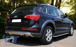 Подножки Степенки, подходящи за AUDI Q5 8R (2008-2013) с разширители на Вежди за калниците Разширения на арките на колелата Облицовки OE Дизайн-image-6053488