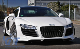 Предна Броня подходяща за Audi R8 (2007-2012) RS Спорт Дизайн-image-6058786