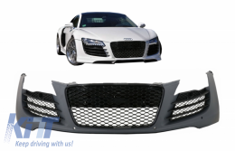 Предна Броня подходяща за Audi R8 (2007-2012) RS Спорт Дизайн-image-6059494