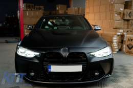 Добавки към предния капак подходящ за BMW 3 Series F30 F31 F35 (2011-2019) 4 Series F32 F33 F36 Grand Купе (2011-2019) M3 M4 Look-image-6109602