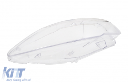 Стъкла за Фарове подходящи за BMW 5 Series F10 F11 F18 (2010-2017) Чисто Стъклена чаша Оптика-image-6066756