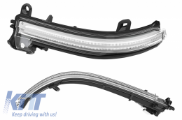 Комплект за преобразуване на Lightning към LCI дизайн LED Задни светлини и мигачи за Огледало , подходящи за BMW Серия 3 F30 (2011-2019) с Динамичен последователни светлини за завиване-image-6065070