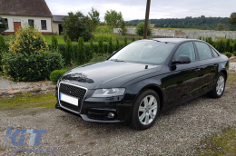 Капаци за Халогени Странични решетки подходящи за AUDI A4 B8 8K (2007-2011) S4 Дизайн Черен Edition-image-6068034