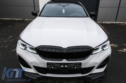 Калъфи за огледала подходящи за BMW 3 Series G20 G21 G28 (2017-up) Piano Black M Sport Дизайн LHD-image-6092841