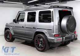 Дефузьор за задна броня подходящ за Mercedes G-Class Facelift W463 / W464 (2018-)-image-6073202