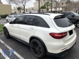 Добавка за Задна Антикрило , подходяща за SUV Mercedes GLC X253 (2015-нагоре) Piano Black-image-6073305