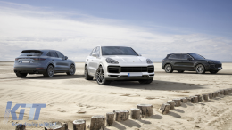 Пълен комплект за каросерия, подходящ за Porsche Cayenne (9Y0) (2018-Up) Преобразуване в Турбо & Aero Look-image-6077716