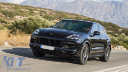 Пълен комплект за каросерия, подходящ за Porsche Cayenne (9Y0) (2018-Up) Преобразуване в Турбо & Aero Look-image-6077718