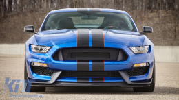 Предна Броня , подходяща за Ford Mustang Mk6 VI шесто поколение (2015-2017) GT350 Дизайн-image-6084247