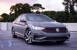 Предна Броня с Централна решетка подходяща за VW Jetta Mk7 (2019-2021) GLI Дизайн-image-6087017