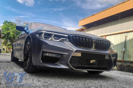 Предна Броня подходяща за BMW 5 Series G30 G31 (2017-2019) M5 Спорт Дизайн с ACC-image-6087012