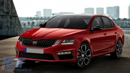 Предна Броня подходяща за Skoda Octavia III 5E Facelift (2017-2019) RS Дизайн-image-6092029