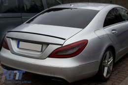 Спойлер за багажник подходящ за Mercedes CLS Class W218 Лимузина (2010-2018) Piano Black-image-6091376