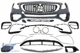 Комплект за тяло, подходящ за Mercedes S-Class Купе C217 Спортна линия (2015-2021) S63 Дизайн-image-6096649