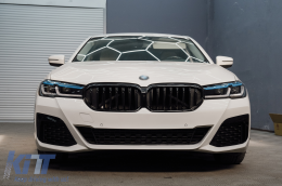 Пълен комплект за каросерия, подходящ за BMW Серия 5 G30 (2017-2019) M-Tech Дизайн Conversion към G30 LCI 2020 Дизайн-image-6104165