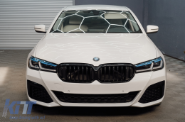 Пълен комплект за каросерия, подходящ за BMW Серия 5 G30 (2017-2019) M-Tech Дизайн Conversion към G30 LCI 2020 Дизайн-image-6104166