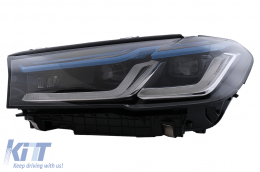 Fari a LED per BMW Serie 5 G30 Berlina G31 Touring 2017-2019 LCI Design-image-6104564