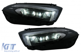 Fari a LED per Mercedes Classe A W177 V177 2018-2022 Conversione da alogeni a LED-image-6106136