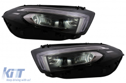 Fari a LED per Mercedes Classe A W177 V177 2018-2022 Conversione da alogeni a LED-image-6106139