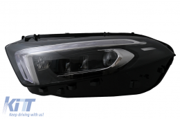 Fari a LED per Mercedes Classe A W177 V177 2018-2022 Conversione da alogeni a LED-image-6106140