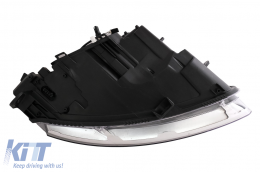 Fari allo xeno per Audi A6 4F C6 04.2004-2008 cromati senza AFS-image-6104793