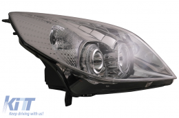 Fari Angel Eyes per Opel Vectra C / Signum Facelift 09.2005-2008 Cromati-image-6086967