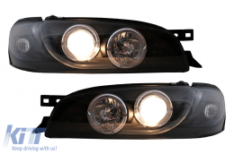 Fari Angel Eyes per Subaru Impreza I GM, GC, GF 05.1993-2000 neri-image-6105574